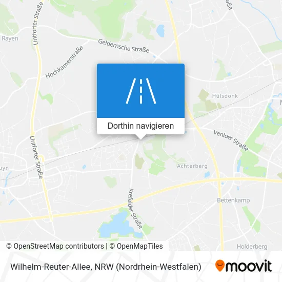 Wilhelm-Reuter-Allee Karte