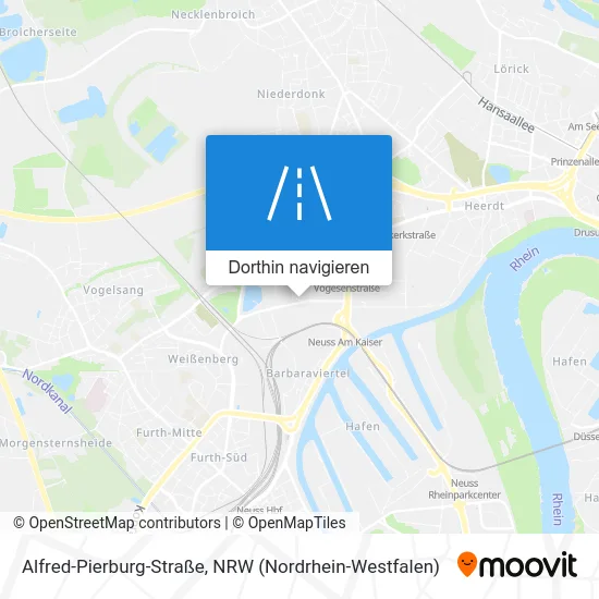 Alfred-Pierburg-Straße Karte