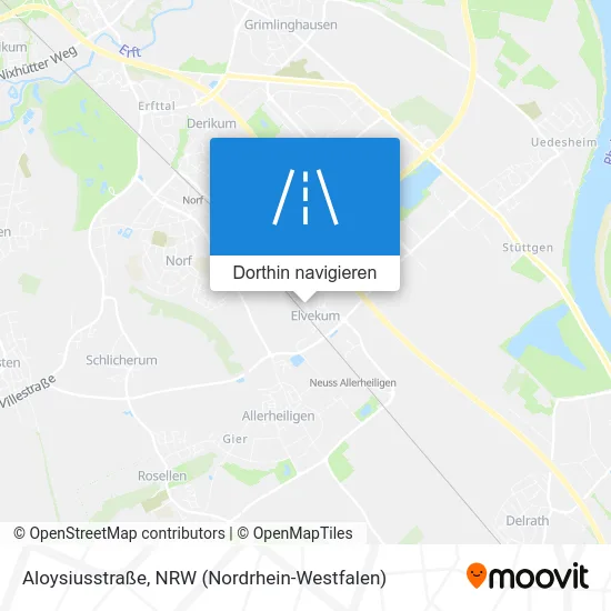 Aloysiusstraße Karte