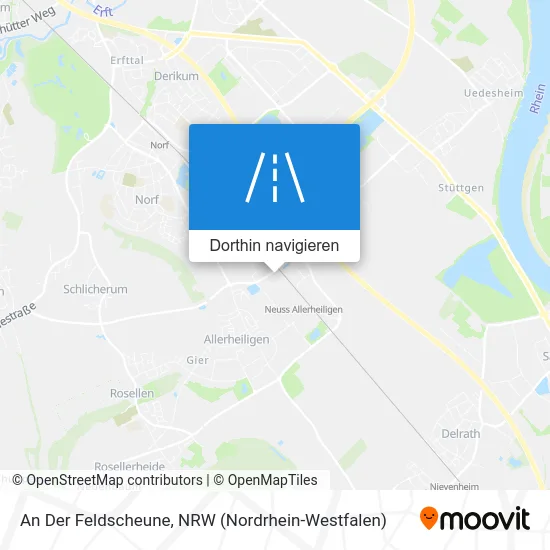 An Der Feldscheune Karte