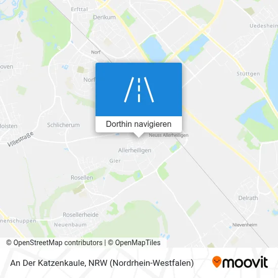 An Der Katzenkaule Karte