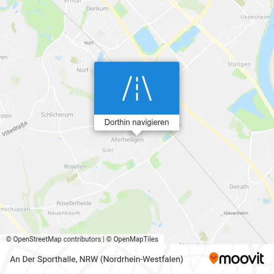 An Der Sporthalle Karte