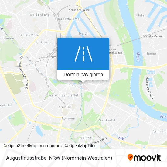Augustinusstraße Karte