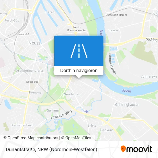 Dunantstraße Karte