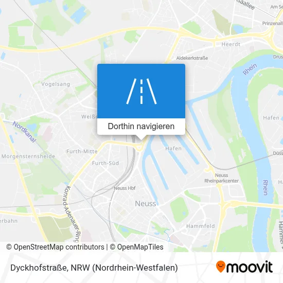 Dyckhofstraße Karte