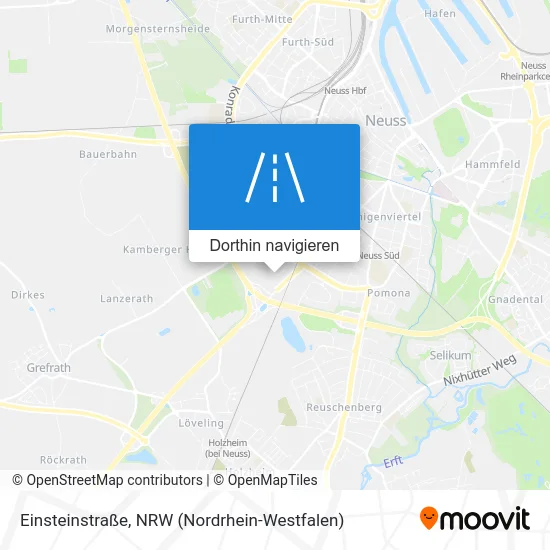 Einsteinstraße Karte