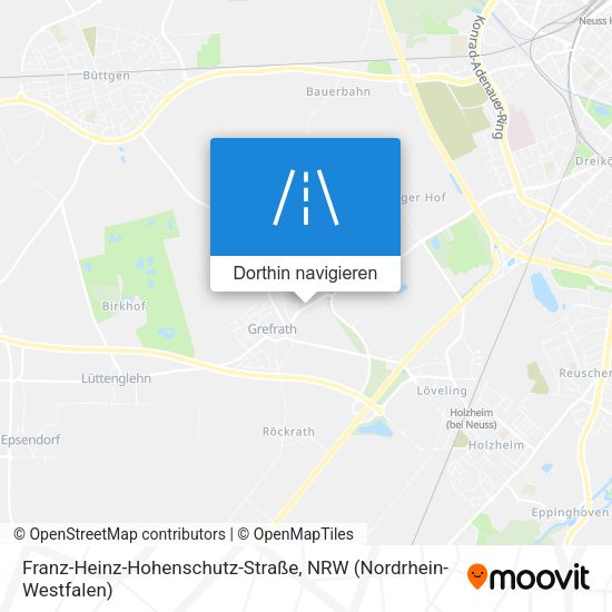 Franz-Heinz-Hohenschutz-Straße Karte