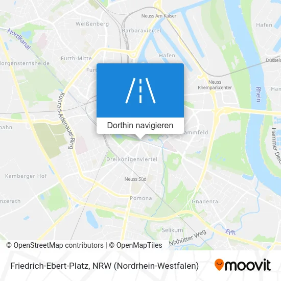 Friedrich-Ebert-Platz Karte