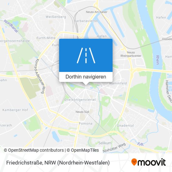 Friedrichstraße Karte