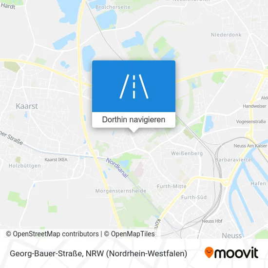 Georg-Bauer-Straße Karte