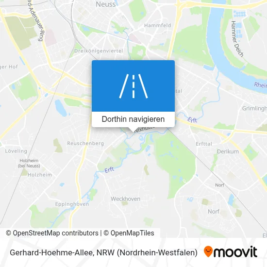 Gerhard-Hoehme-Allee Karte