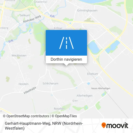 Gerhart-Hauptmann-Weg Karte