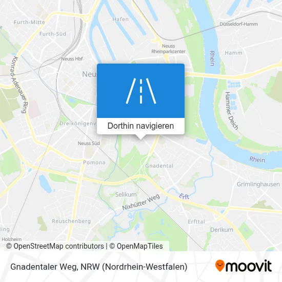 Gnadentaler Weg Karte