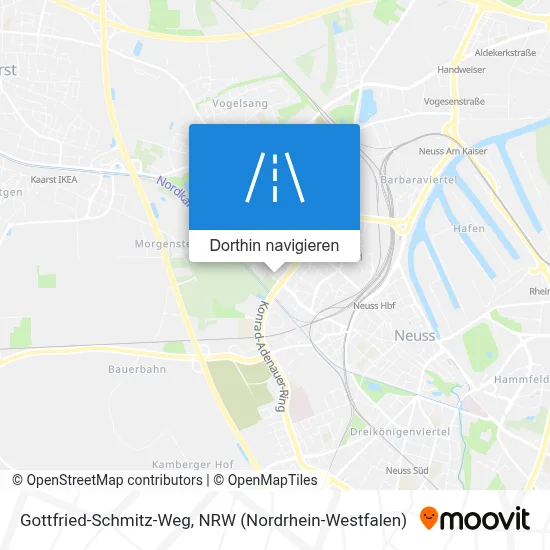 Gottfried-Schmitz-Weg Karte