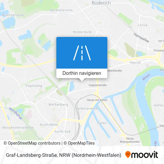 Graf-Landsberg-Straße Karte