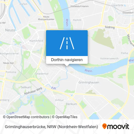 Grimlinghauserbrücke Karte