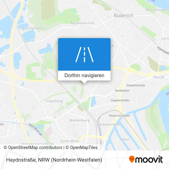 Haydnstraße Karte