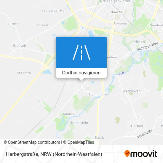 Herbergstraße Karte