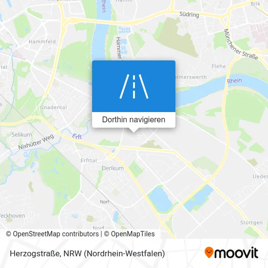 Herzogstraße Karte
