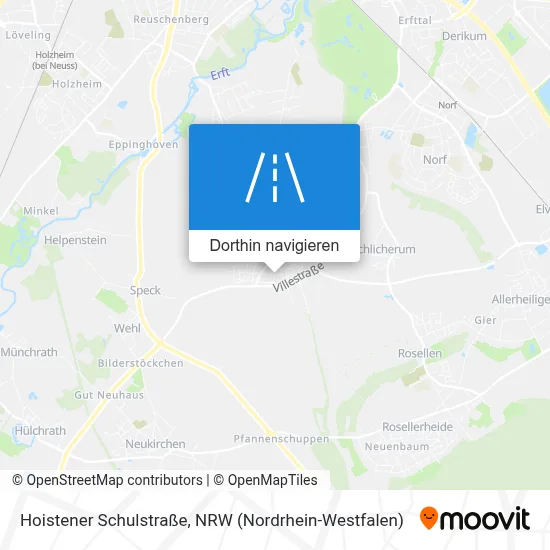 Hoistener Schulstraße Karte