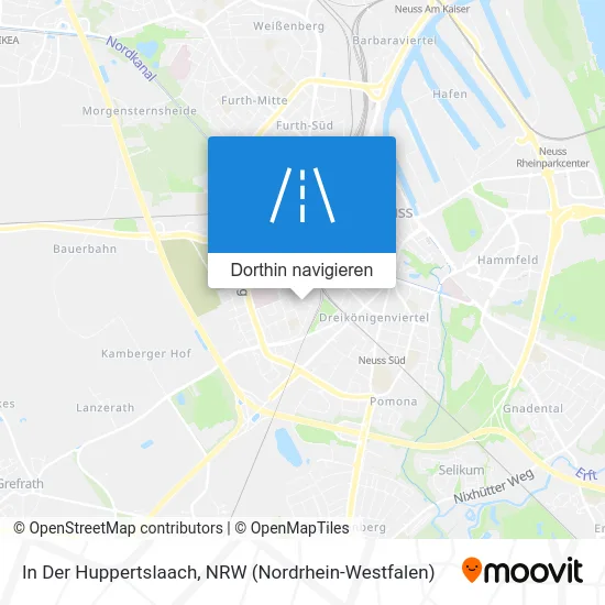 In Der Huppertslaach Karte