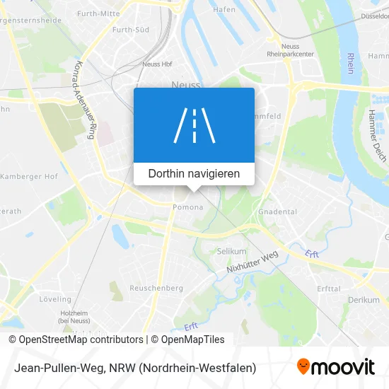 Jean-Pullen-Weg Karte