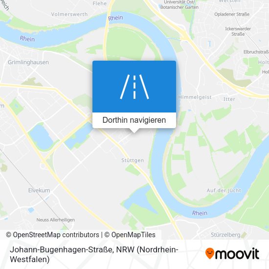 Johann-Bugenhagen-Straße Karte