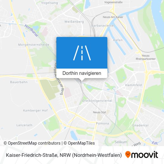 Kaiser-Friedrich-Straße Karte