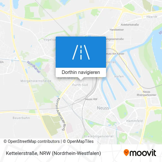 Kettelerstraße Karte