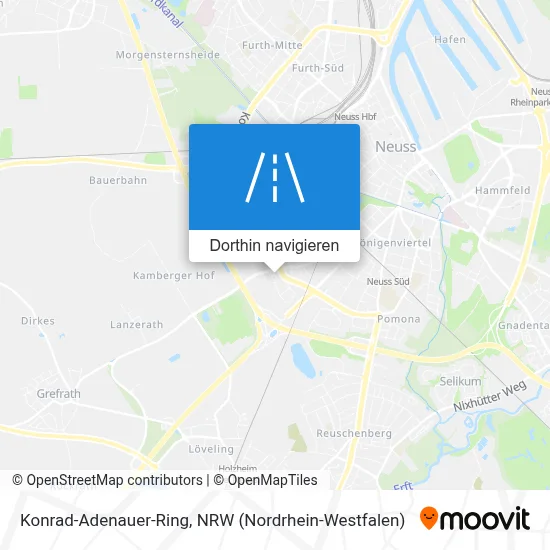 Konrad-Adenauer-Ring Karte