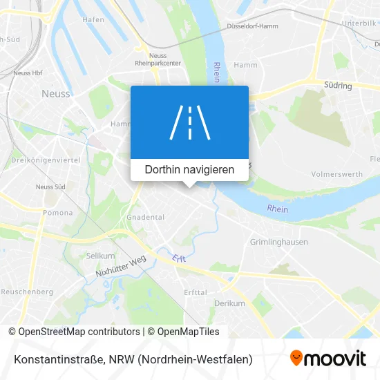 Konstantinstraße Karte