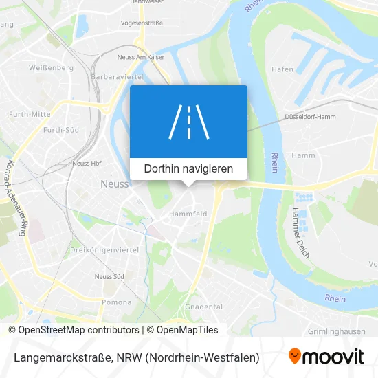 Langemarckstraße Karte