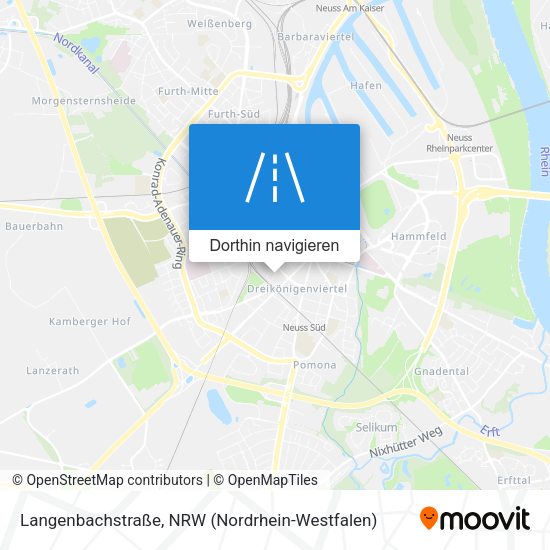 Langenbachstraße Karte