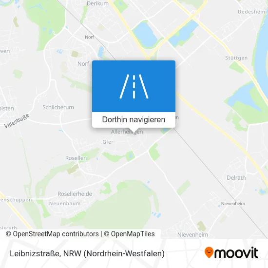 Leibnizstraße Karte