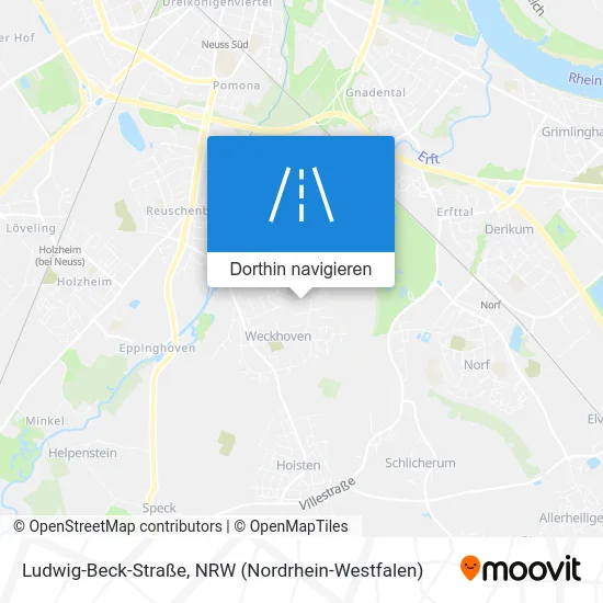 Ludwig-Beck-Straße Karte