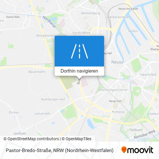 Pastor-Bredo-Straße Karte