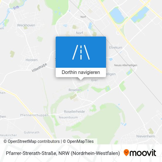 Pfarrer-Strerath-Straße Karte