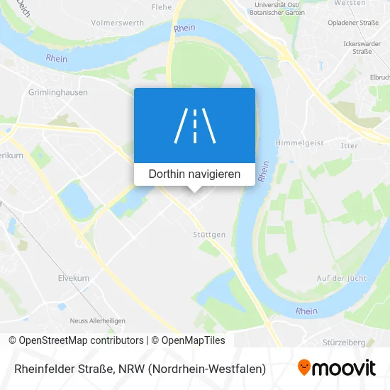 Rheinfelder Straße Karte