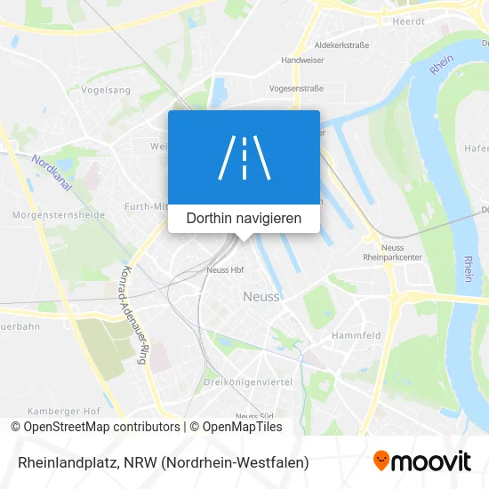 Rheinlandplatz Karte