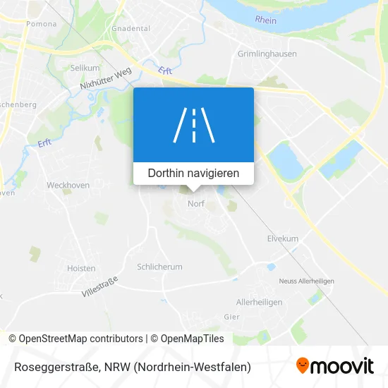 Roseggerstraße Karte