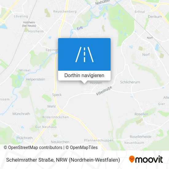 Schelmrather Straße Karte