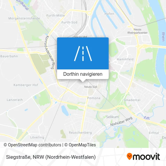 Siegstraße Karte