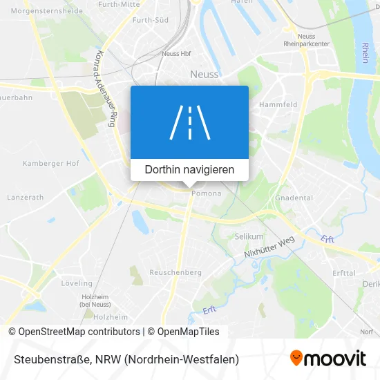 Steubenstraße Karte