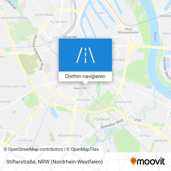 Stifterstraße Karte