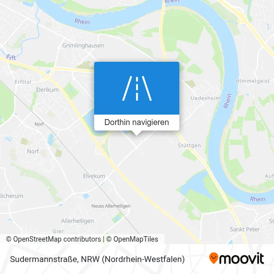 Sudermannstraße Karte