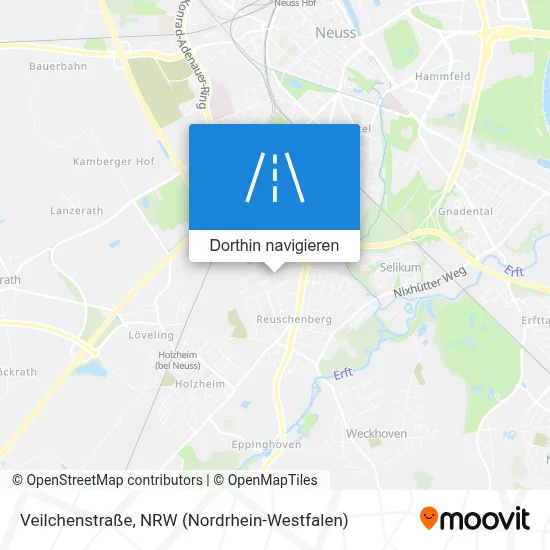 Veilchenstraße Karte