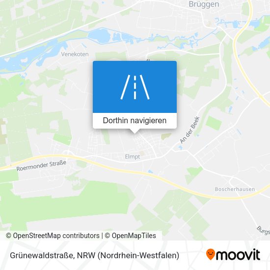 Grünewaldstraße Karte