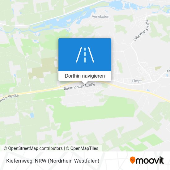 Kiefernweg Karte