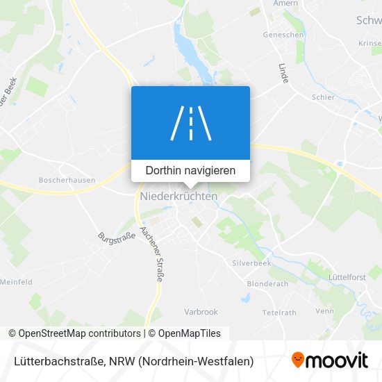 Lütterbachstraße Karte
