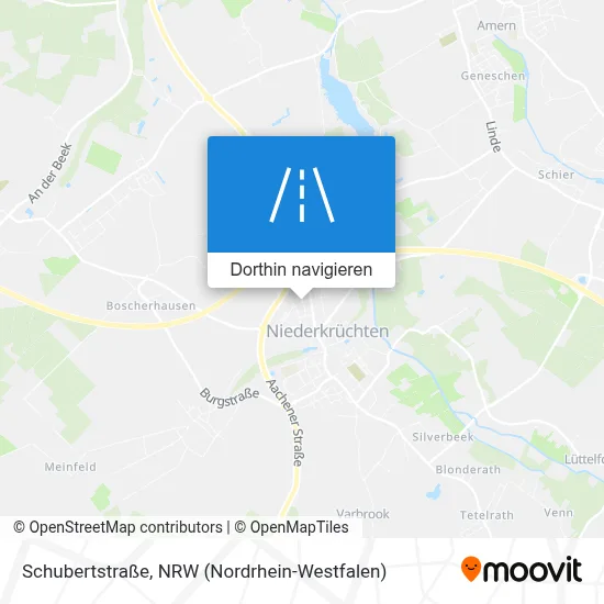 Schubertstraße Karte